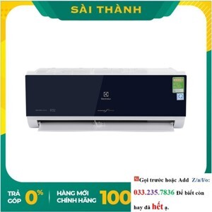 Điều hòa Electrolux Inverter 18000 BTU 1 chiều ESV18CRO-C1 gas R-32