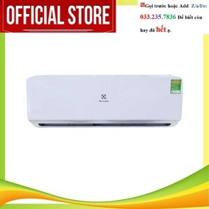 Điều hòa Electrolux Inverter 18000 BTU 1 chiều ESV18CRR-C3 gas R-32