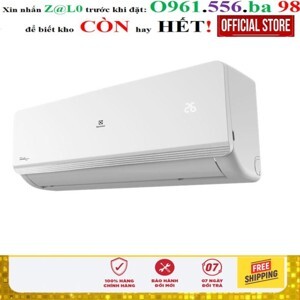 Điều hòa Electrolux Inverter 9000 BTU 1 chiều ESV09CRR-C7 gas R-32