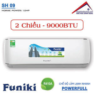 Điều hòa Funiki 9000 BTU 2 chiều SH09