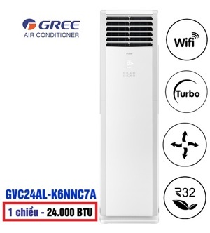 Điều hòa Gree 24000 BTU 1 chiều GVC24AL-K6NNC7A gas R-32