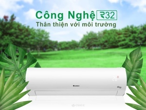 Điều hòa Gree Inverter 24000 BTU 2 chiều GWH24PC-K6D1B4 gas R-32