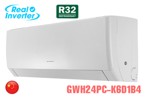 Điều hòa Gree Inverter 24000 BTU 2 chiều GWH24PD-K6D1P4 gas R-32