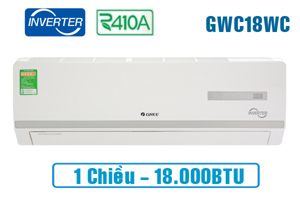 Điều hòa Gree 18000 BTU 1 chiều Inverter GWC18WC-K3D9B7I gas R-410a