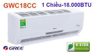 Điều hòa Gree inverter 18.000BTU 1 chiều GWC18CC gas R-410A