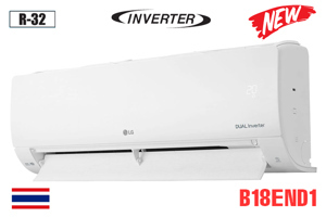 Điều hòa LG Inverter 18000 BTU 2 chiều B18END1 gas R-32