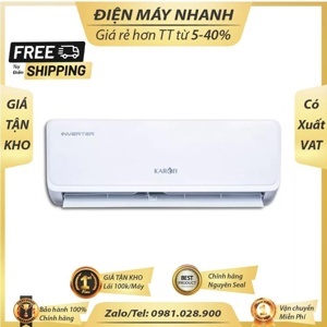 Điều hòa Karofi Inverter 9000 BTU 1 chiều KDC-WI309 gas R-32