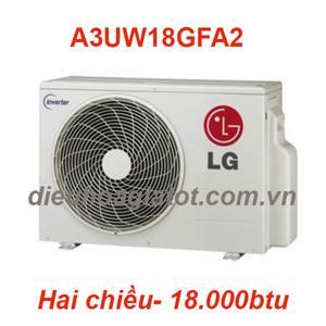 Điều hòa LG 18000 BTU 2 chiều Inverter A3UW18GFA2 gas R-410A