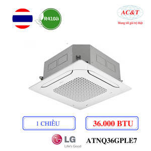 Điều hòa LG Inverter 36000 BTU 1 chiều ATNQ36GPLE7 gas R-410A