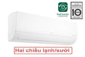 Điều hòa LG 9000 BTU 2 chiều Inverter B10APF gas R-410A