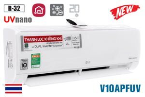 Điều hòa LG Inverter 9000 BTU 1 chiều V10APFUV gas R-32