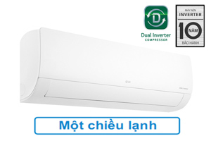 Điều hòa LG Inverter 9000 BTU 1 chiều V10APFP gas R-32