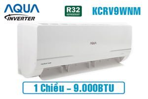 Điều hòa Aqua Inverter 9000 BTU 1 chiều AQA-KCRV9WNM gas R-32