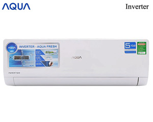 Điều hòa Aqua Inverter 12000 BTU 1 chiều AQA-KCRV12WJB gas R-410A