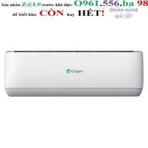 Điều hòa Casper Inverter 9000 BTU 1 chiều GC- 09TL22 gas R-410A