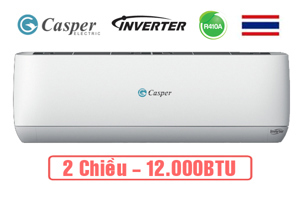 Điều hòa Casper Inverter 12000 BTU 2 chiều GH-12TL22 gas R-410A