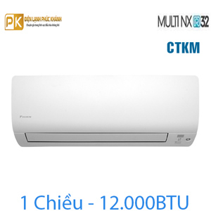 Điều hòa Daikin Inverter 12000 BTU 1 chiều CTKM35RVMV gas R-32