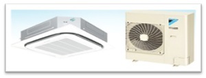 Điều hòa Daikin Inverter 34000 BTU 1 chiều FCQ100KAVEA/RZR100MVM gas R-410A - Điều khiển dây