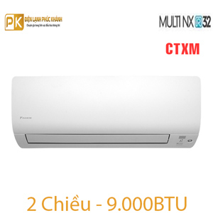 Điều hòa Daikin Inverter 9000 BTU 2 chiều CTXM25RVMV gas R-32