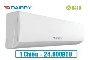 Điều hòa Dairry 24000 BTU 1 chiều Inverter DR24-KC gas R-410A