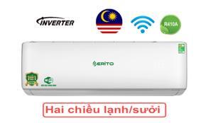 Điều hòa Erito 9000 BTU 2 chiều Inverter ETI-V10HS1/ETO-V10HS1 gas R-410A