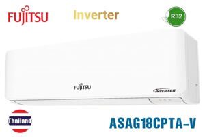 Điều hòa Fujitsu Inverter 18000 BTU 1 chiều ASAG18CPTA-V gas R-410A