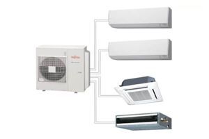 Dàn nóng điều hòa Fujitsu 30000 BTU 2 chiều AOAG30LAT4 gas R-410A