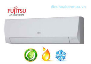 Điều hòa Fujitsu 7000 BTU 2 chiều ASAG07LJCA gas R-410A