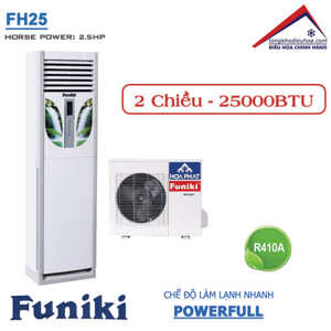 Điều hòa Funiki 24000 BTU 2 chiều FH25 gas R-410A