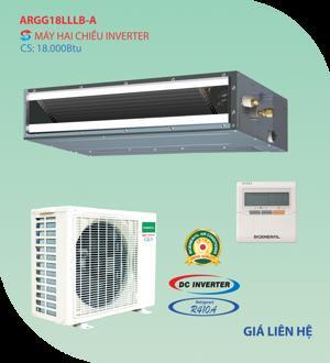 Điều hòa General 18000 BTU 2 chiều Inverter ARGG18LLLB-A/AOGG18LBLA-A gas R-410A