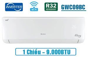 Điều hòa Gree 9000 BTU 1 chiều Inverter, Wifi GWC09BC-K6DNA1B gas R410A