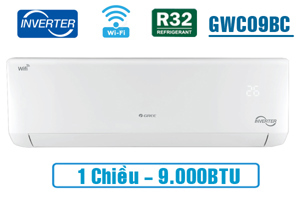 Điều hòa Gree 9000 BTU 1 chiều Inverter, Wifi GWC09BC-K6DNA1B gas R410A