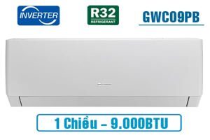 Điều hòa Gree 9000 BTU 1 chiều Inverter GWC09PB-K3D0P4 gas R32