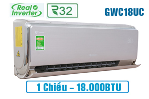 Điều hòa Gree 18000 BTU 1 chiều Inverter GWC18UC-S6D9A4A gas R32