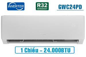 Điều hòa Gree 24000 BTU 1 chiều Inverter GWC24PD-K3D0P4 gas R32