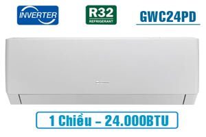 Điều hòa Gree 24000 BTU 1 chiều Inverter GWC24PD-K3D0P4 gas R32