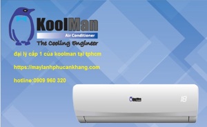 Điều hòa Koolman 18000 BTU 1 chiều KW-184UHM gas R-410A