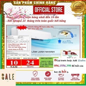 Điều hòa - Máy lạnh LG Inverter 1.5 HP V13ENH1