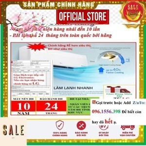 Điều hòa - Máy lạnh LG Inverter 1.5 HP V13ENH1