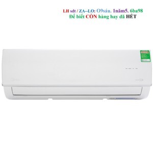 Điều hòa Midea 9000 BTU 1 chiều Inverter MSAF-10CRDN8 gas R-32