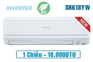 Điều hòa Mitsubishi Heavy 18000 BTU 1 chiều Inverter SRK/SRC18YW-W5 (SRK18YW-W5) gas R-32