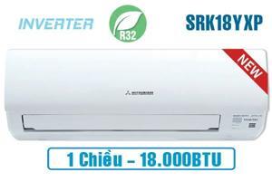 Điều hòa Mitsubishi Heavy 18000 BTU 1 chiều Inverter SRK18YXP-W5 gas R-32