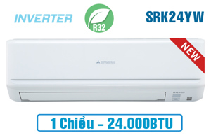 Điều hòa Mitsubishi Heavy 24000 BTU 1 chiều Inverter SRK/SRC24YW-W5 gas R-410A