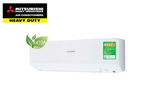 Điều hòa Mitsubishi Heavy 9000 BTU 2 chiều Inverter SRK/SRC25ZSPS-S5 gas R-410A