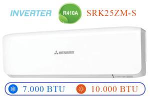 Điều hòa Mitsubishi 7000 BTU 2 chiều SRK20ZM-S gas R-410A