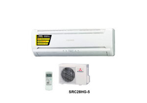 Điều hòa Mitsubishi 9000 BTU 2 chiều SRK/SRC 28HG Heavy gas R-22
