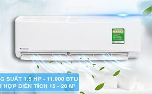 Điều hòa Panasonic 12000 BTU 1 chiều Inverter CU/CS-PU12UKH-8 gas R-32