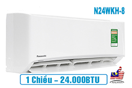 Điều hòa Panasonic 24000 BTU 1 chiều N24WKH-8 gas R-32