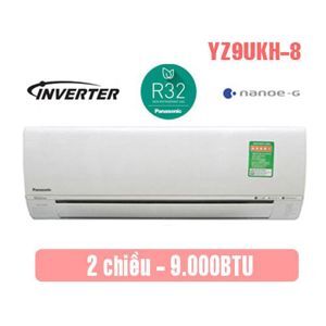 Điều hòa Panasonic 9000 BTU 2 chiều Inverter CU/CS-YZ9UKH-8 gas R-32