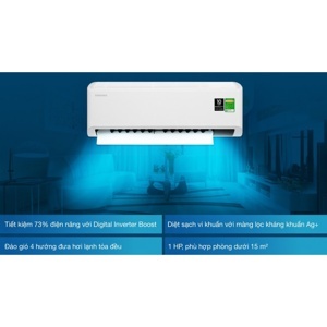 Điều hòa Samsung 9000 BTU 1 chiều Inverter AR10TYHYCWKNSV gas R-32